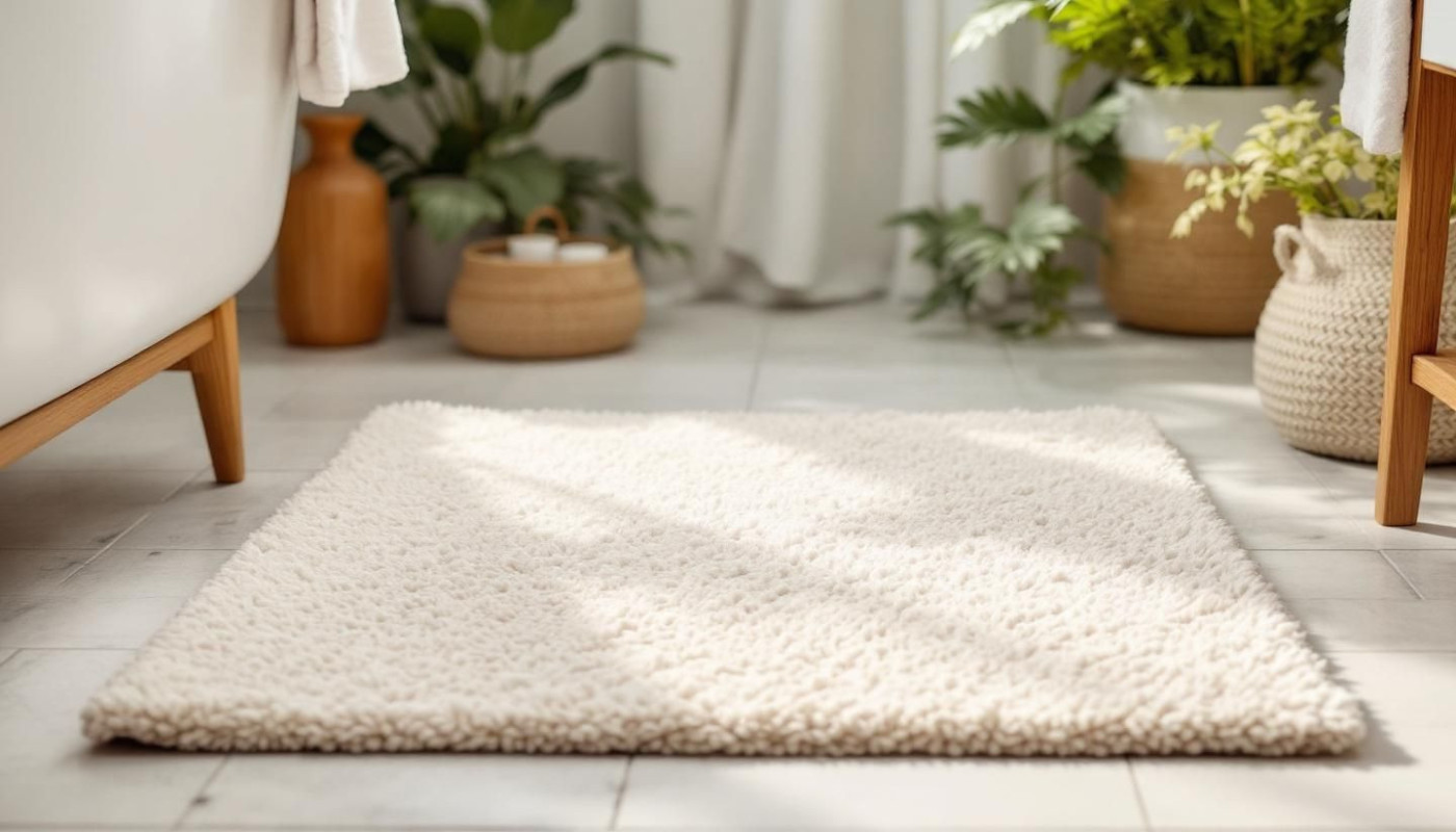 Créer une oasis de détente : choix du tapis de bain idéal